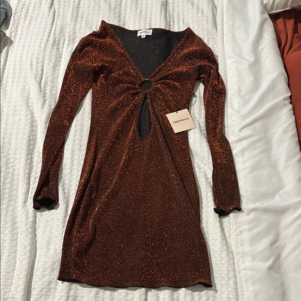 Sparkling Brown Dress
